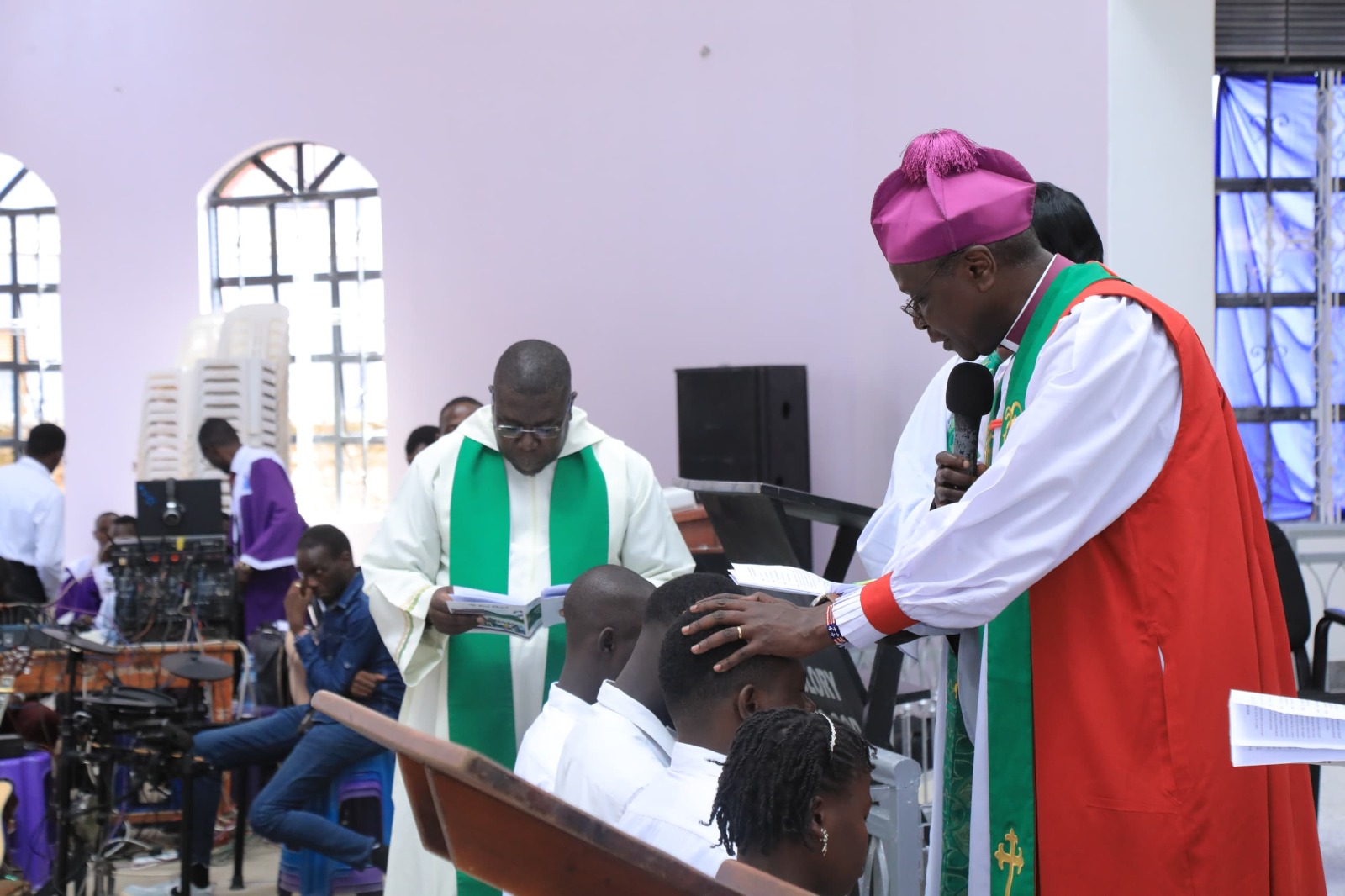 Annual Bishop's visit to st.paul